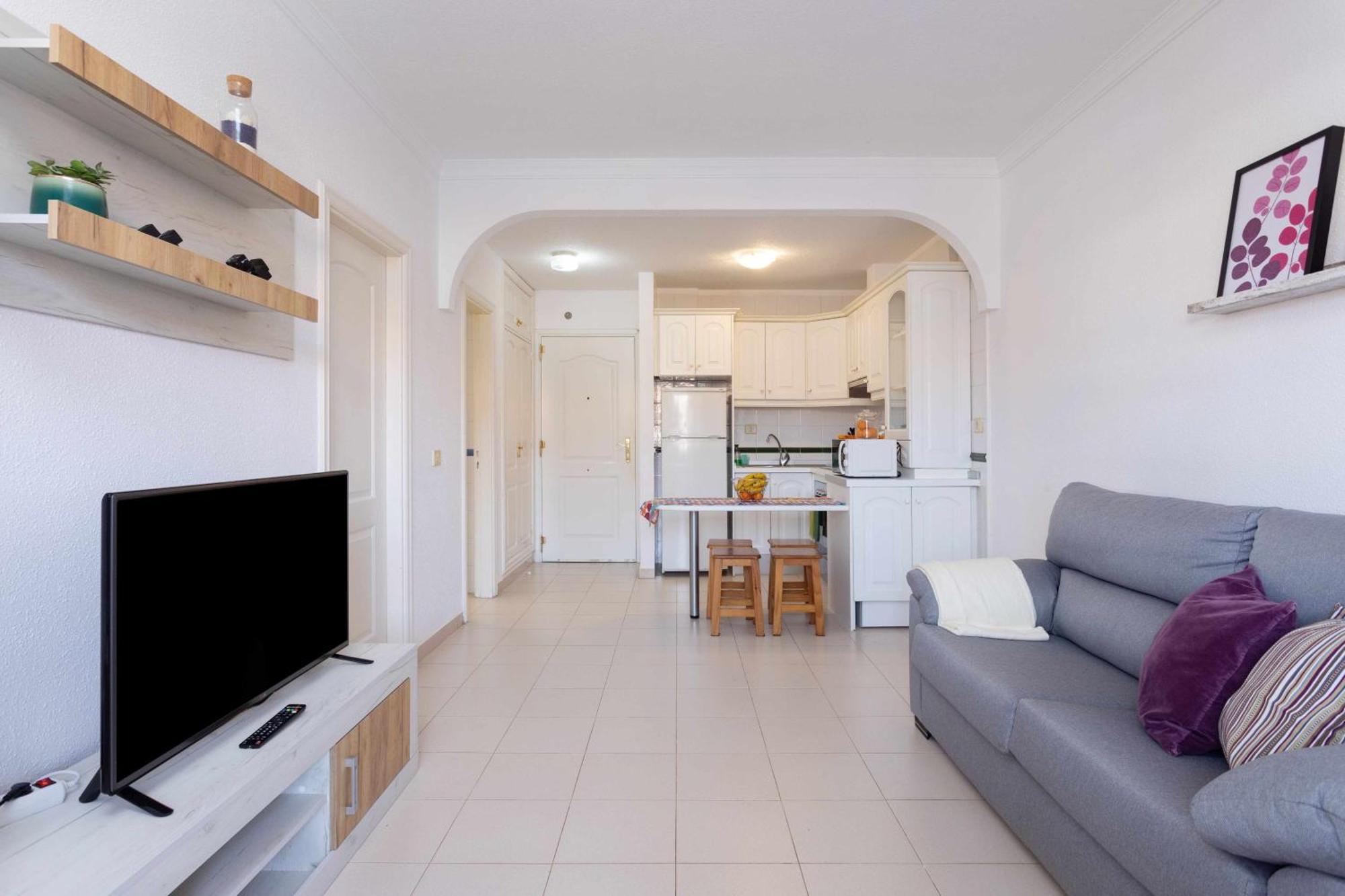 Agradable Piso Con Piscina & Playa Terraza Y Wifi Lejlighed Costa del Silencio Eksteriør billede